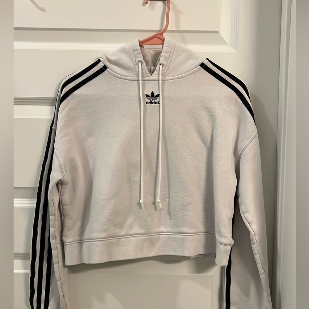 Adidas Cropped Hoodie